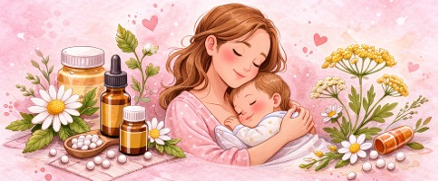Гомеопатическая аптечка мамы: от беременности до первых лет жизни ребёнка